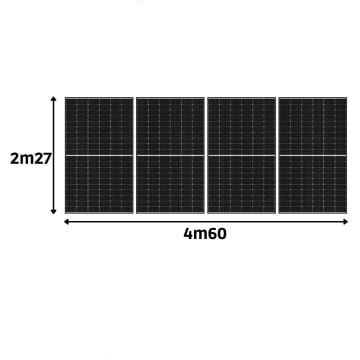 Kit Solaire Plug And Play 1560 Wc Biverre Et Bifacial Technologie N