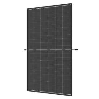 DMEGC Solar - Panneau solaire 440 Wc, biverre, bifacial, transparent, cadre noir