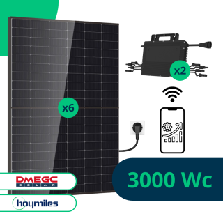 Kit solaire Plug and Play 3000 Wc