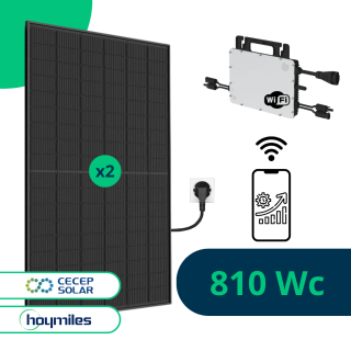 Kit Solaire Plug And Play 810 Wc Full Black