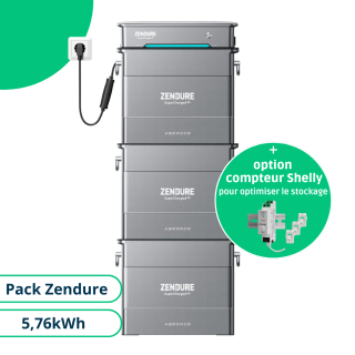 Pack Zendure Stockage Plug And Play 5,76kWh