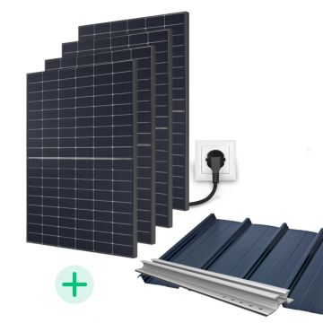 Kit solaire 8300W + batterie - 20 panneaux au choix + onduleur