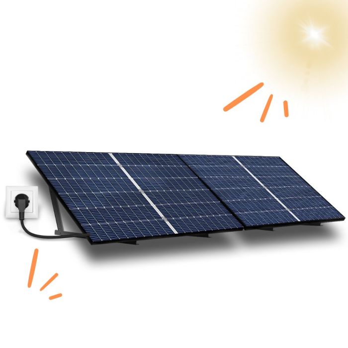 Kit Solaire Prêt à Brancher Sur Prise BI-SOLAR